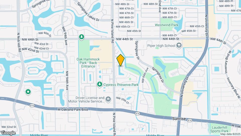 3959 NW 87th Ave Map and Location Details