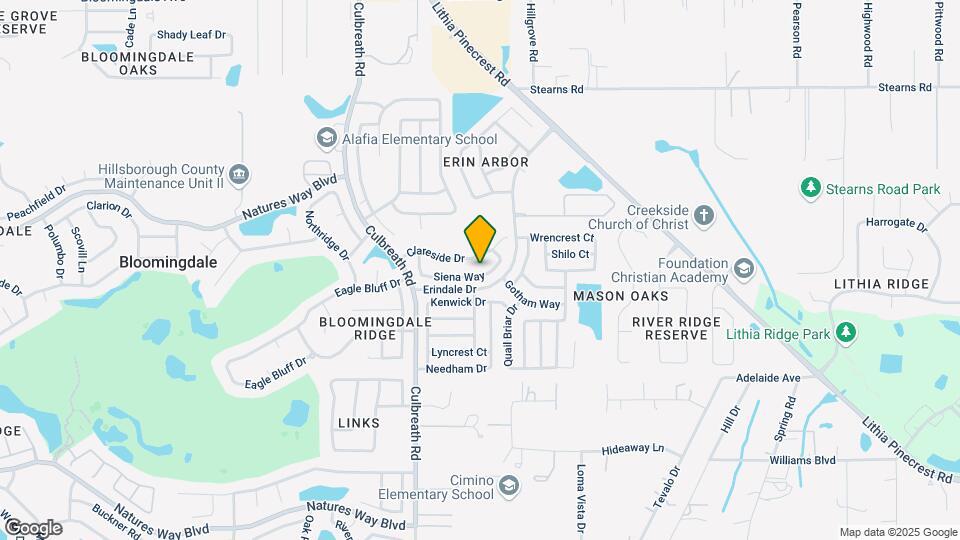 2546 Siena Way Map and Location Details