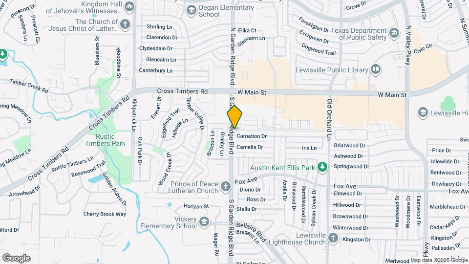 1535 Carnation Dr Map and Location Details