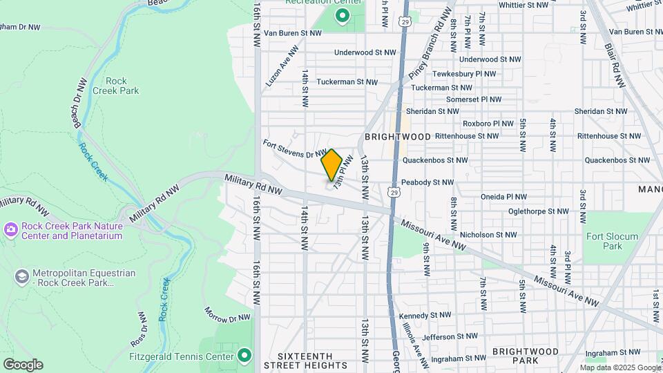 5930 13th Pl NW Map and Location Details