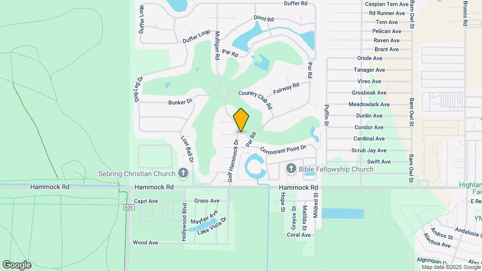 2702 Golf Hammock Dr Map and Location Details