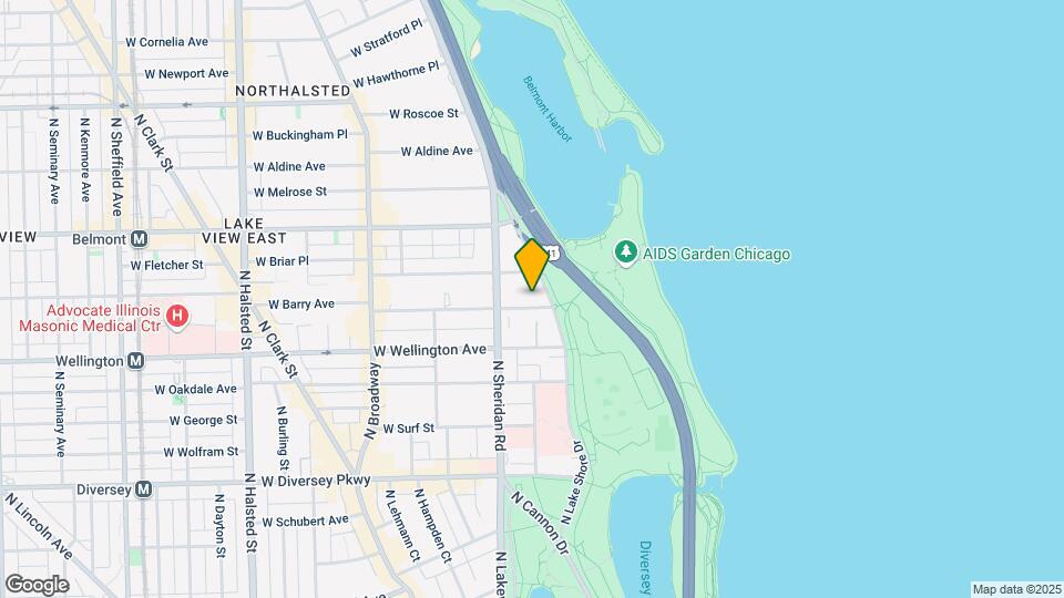 3100 N Lake Shore Dr Mapa y Detalles de la Ubicación