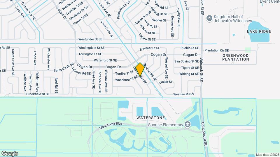 3214 Topsey Ave SE Map and Location Details
