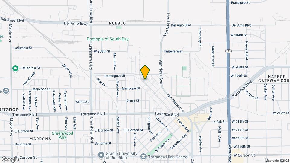 727 Portola Ave Map and Location Details