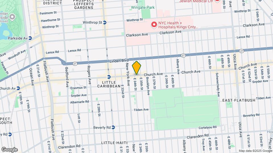 3402-3412 Church Ave Map and Location Details