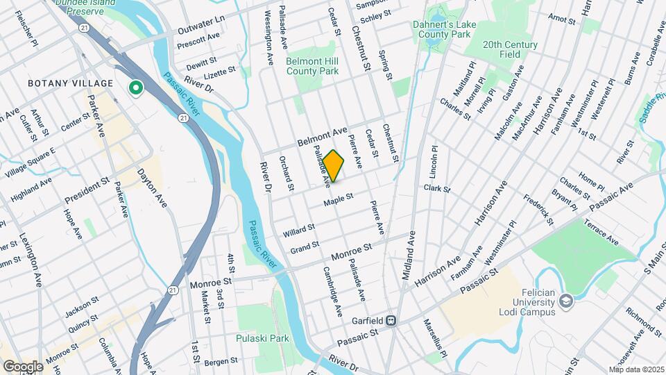 242 Palisade Ave Mapa y Detalles de la Ubicación
