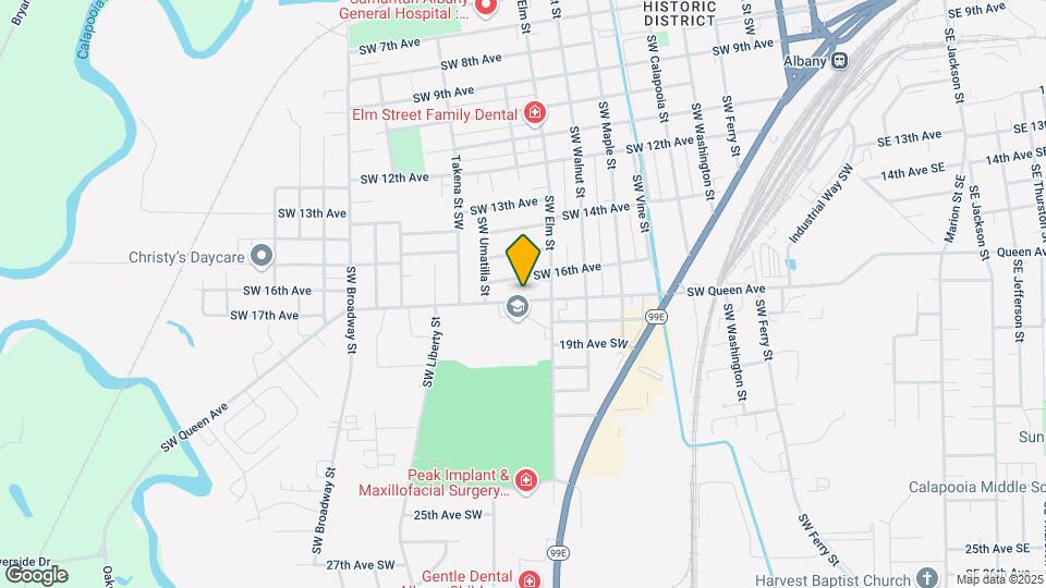 1055 SW Queen Ave Map and Location Details