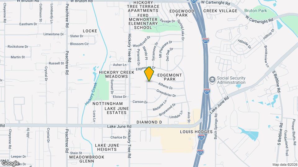 2300 Narobi Pl Map and Location Details