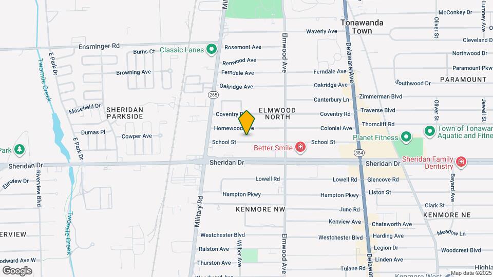 247 School St, Unit 2 upper Map and Location Details