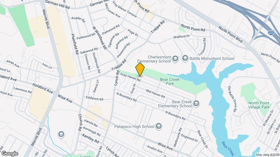 8004 Gray Haven Rd Map and Location Details