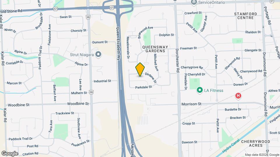 7193 Maywood St Map and Location Details
