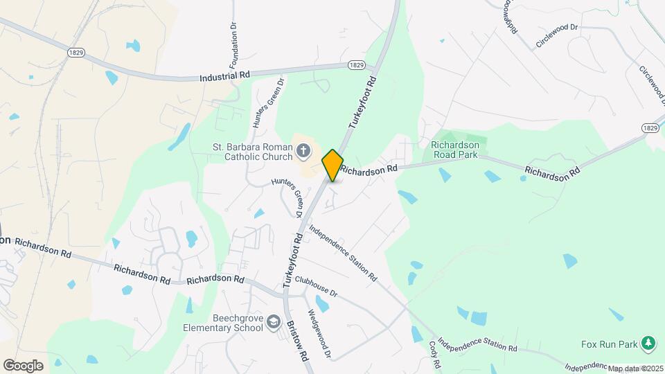 501 Amhurst Dr Map and Location Details