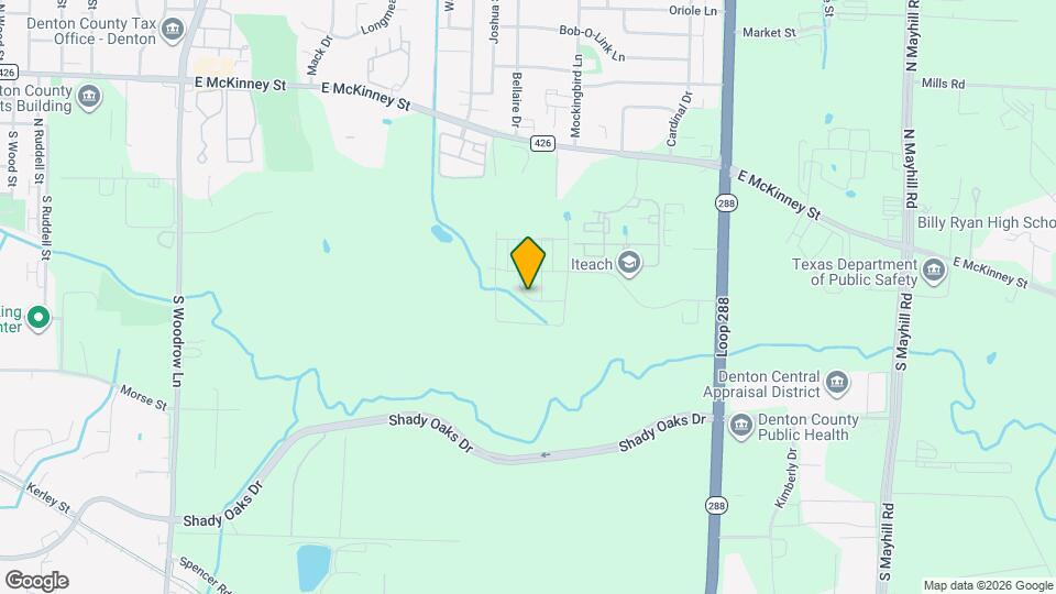 411 Saddle Ln Map and Location Details