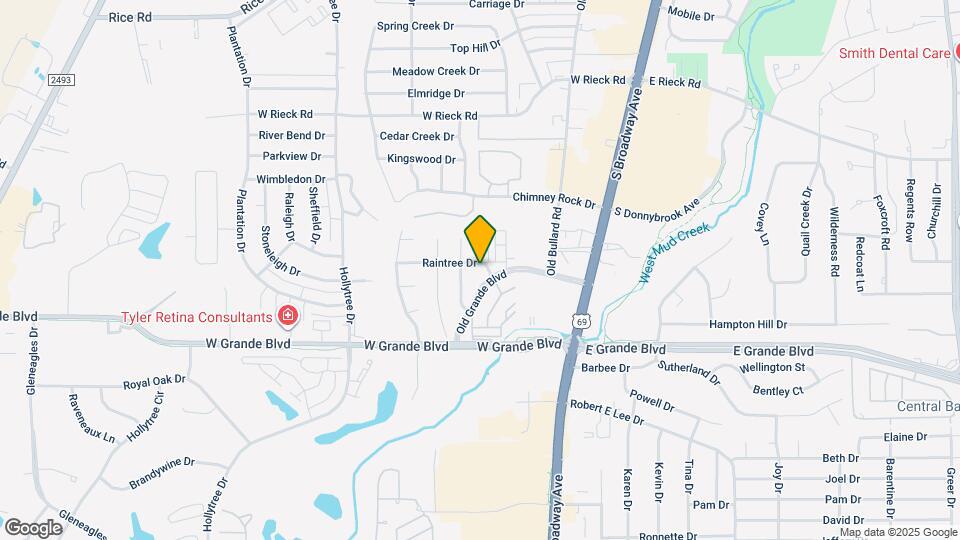400 Raintree Dr Map and Location Details