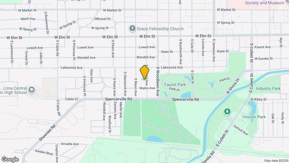 718 S Judkins Ave Map and Location Details