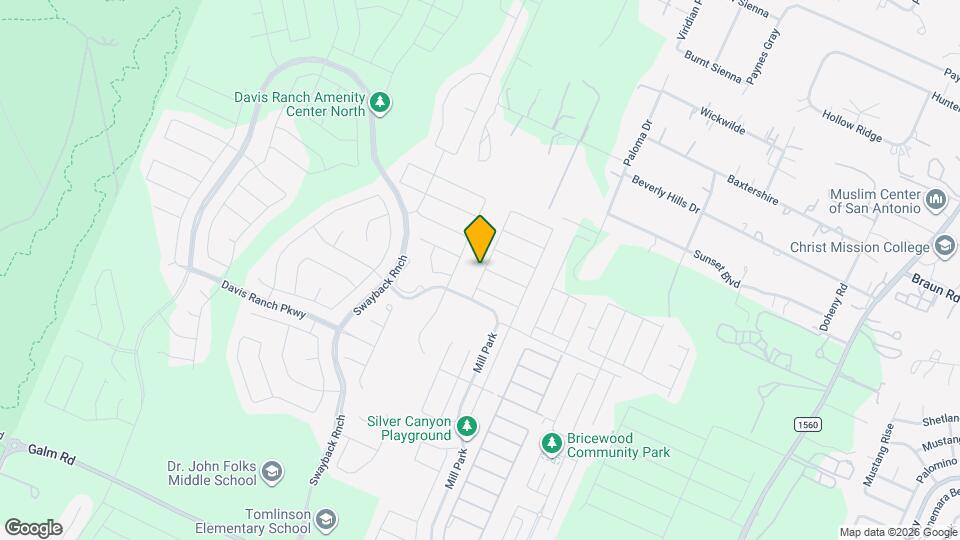 10535 Noble Canyon Map and Location Details