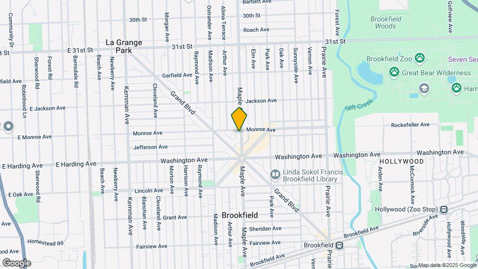 3400 Maple Ave Mapa y Detalles de la Ubicación
