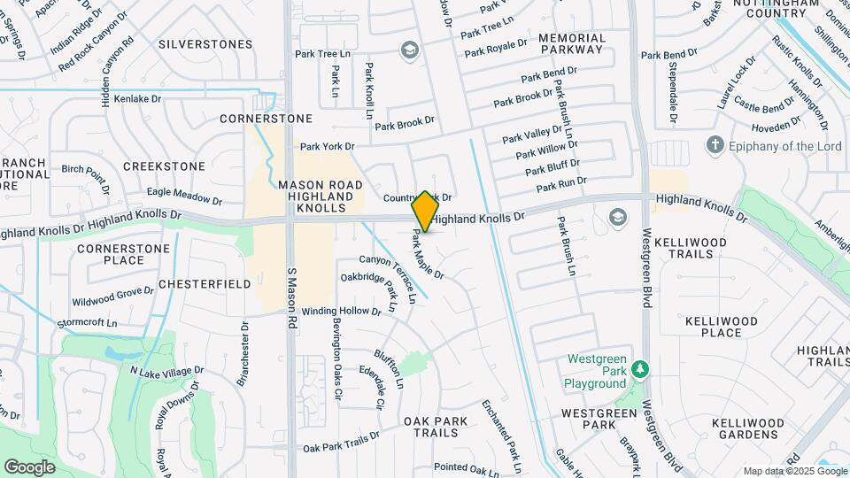 21631 Live Oaks Spring Dr Map and Location Details
