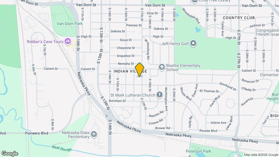 3703 S 17th St Map and Location Details