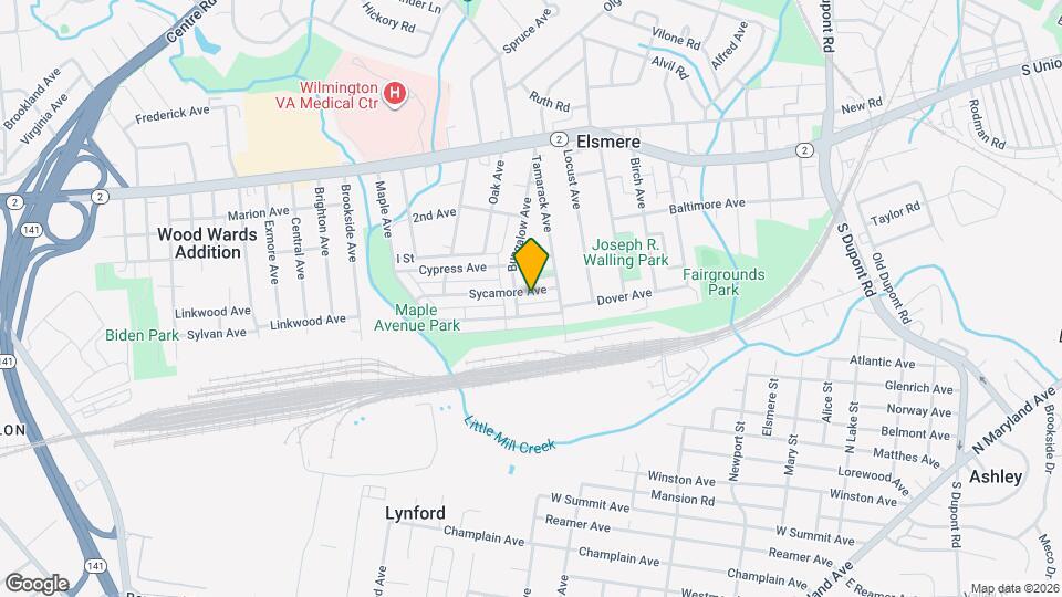 1230 Sycamore Ave Map and Location Details