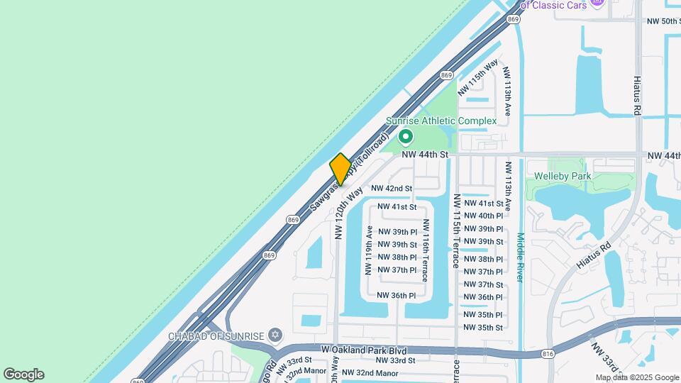 4201 NW 120th Ln Map and Location Details
