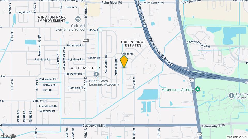 8516 Gold Ridge Cir Map and Location Details