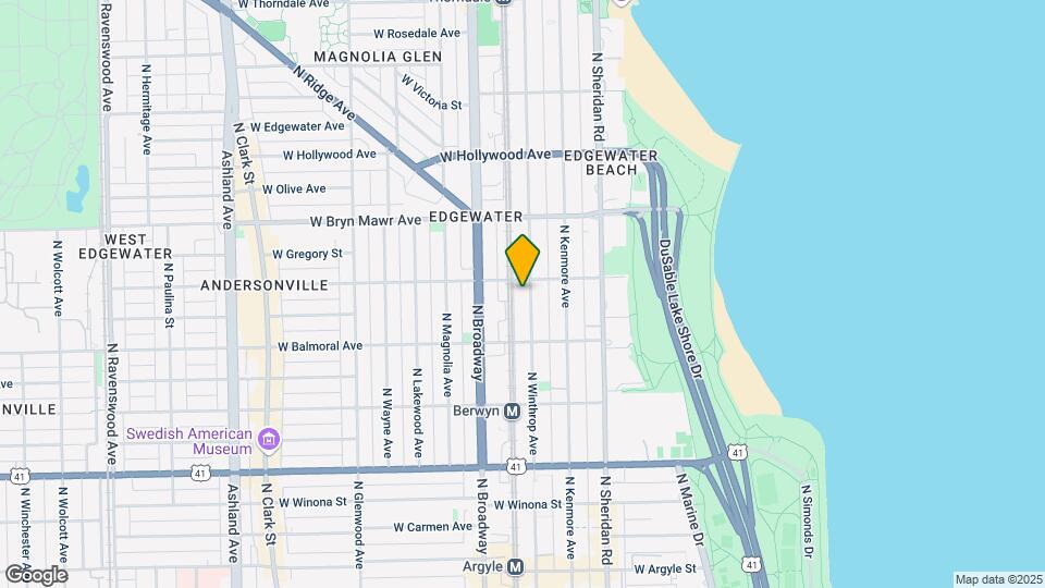 5444-5446 N Winthrop Ave Map and Location Details