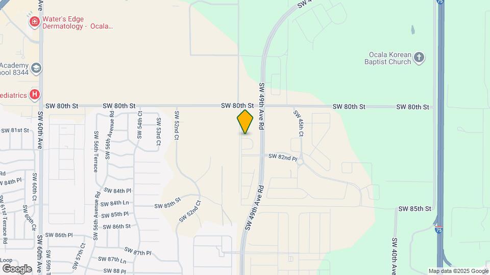 4883 SW 81st Lp Map and Location Details