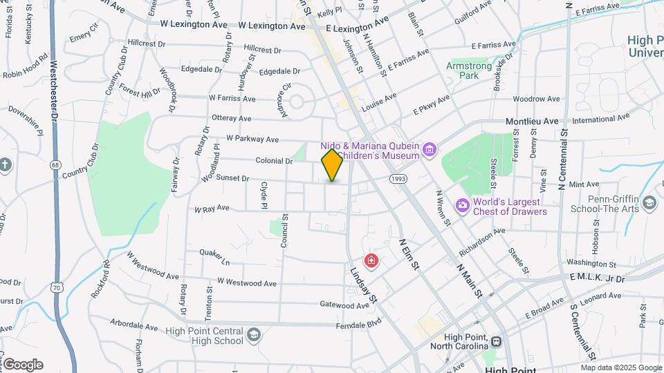 311 Sunset Dr Map and Location Details