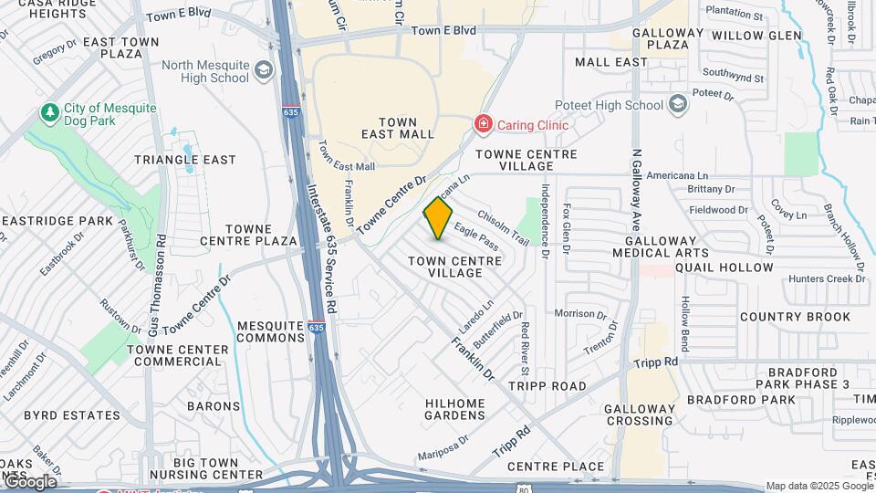 2804 Red River St Map and Location Details