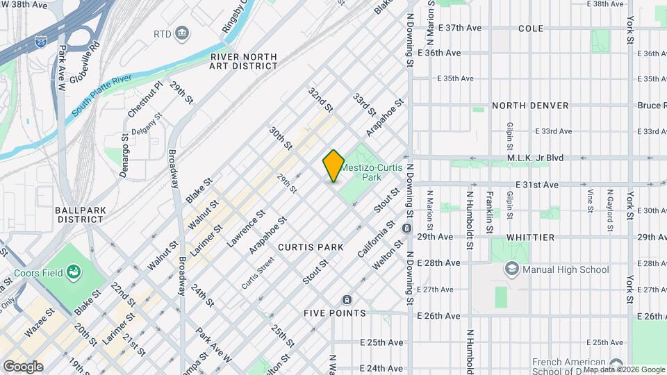 1015 30th St Map and Location Details