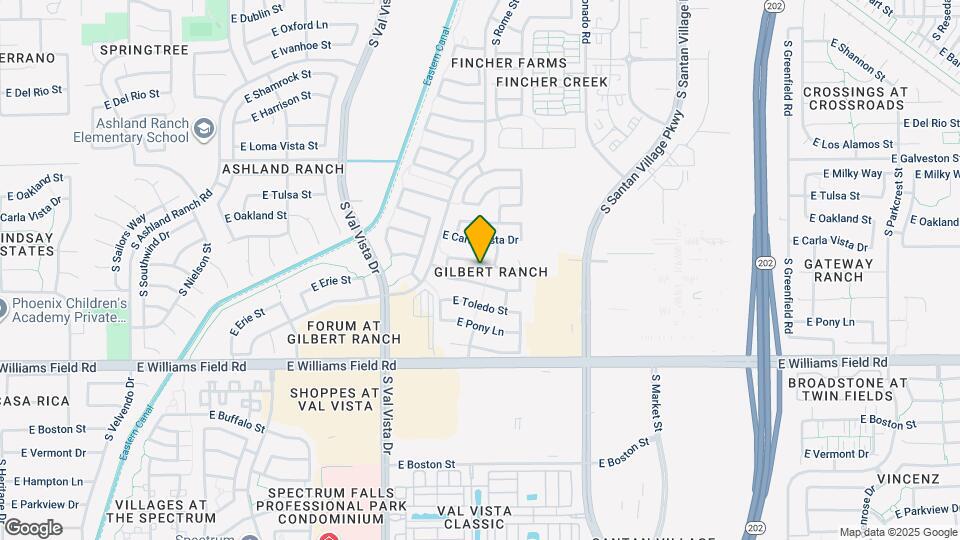 1785 E Tyson St Map and Location Details