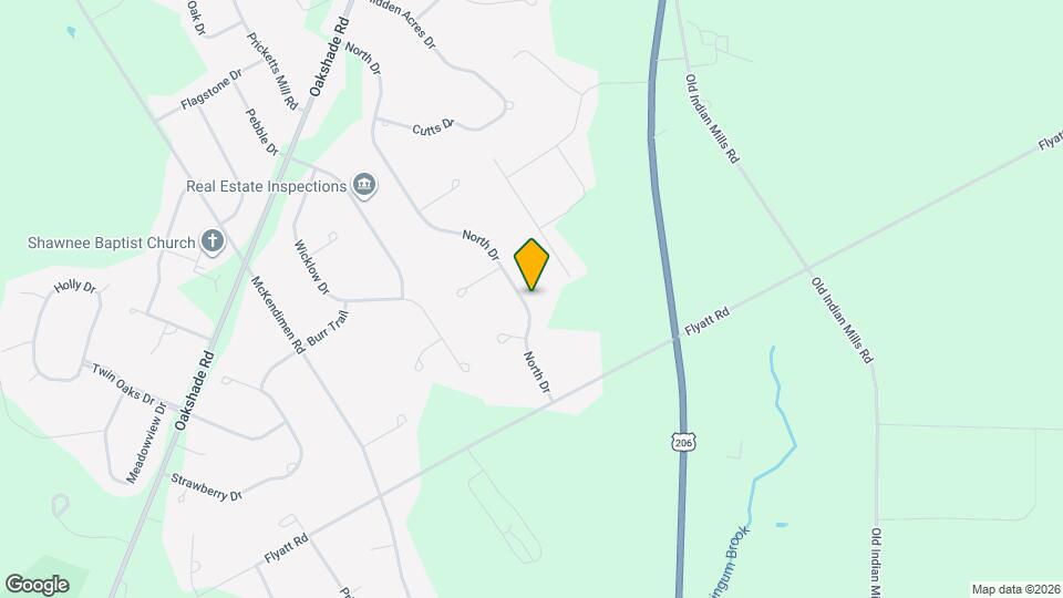 46 North Dr Map and Location Details