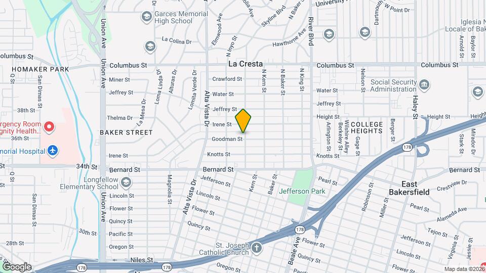430 Goodman St Map and Location Details