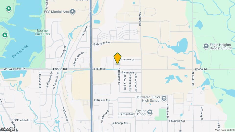 2306 N Benjamin St Mapa y Detalles de la Ubicación