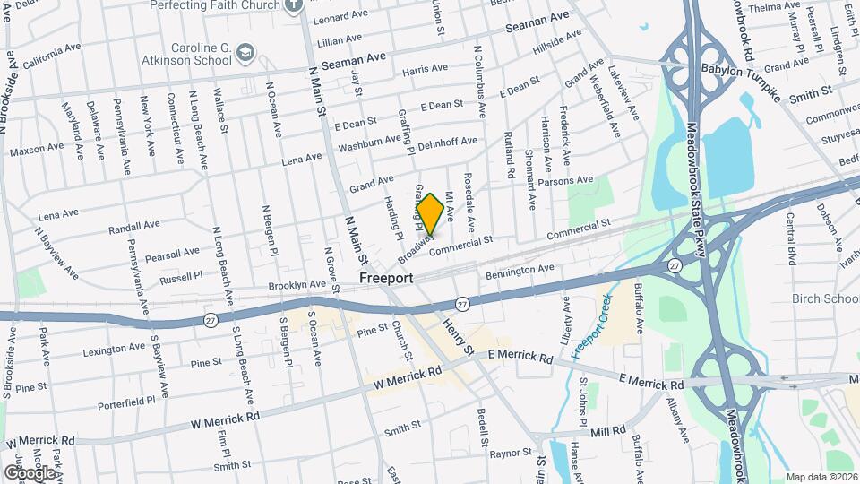 74 Broadway Map and Location Details