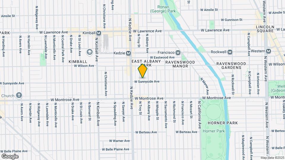 4501 N Troy St Mapa y Detalles de la Ubicación