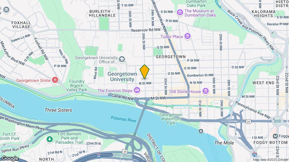 1318 35th St NW Map and Location Details