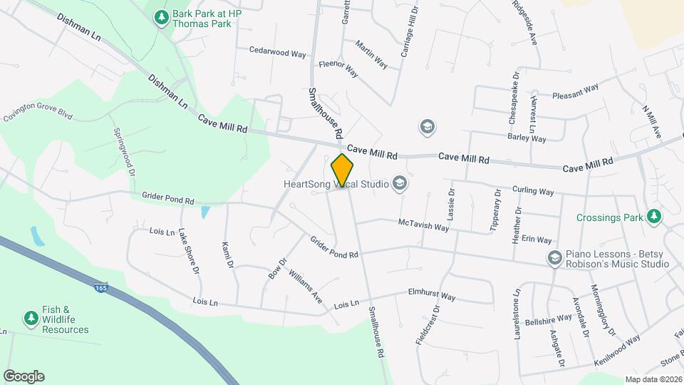 3107 Smallhouse Rd Map and Location Details