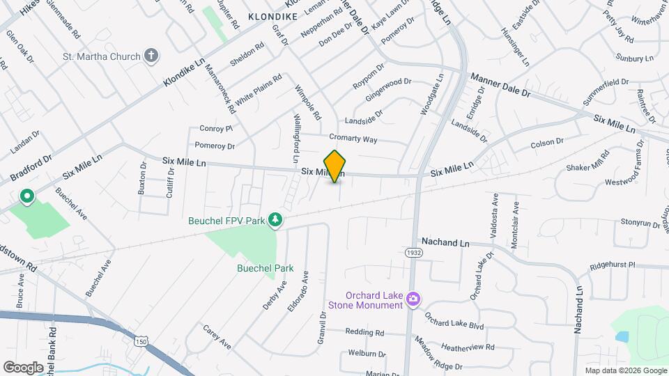 3502 Lodge Ln Map and Location Details