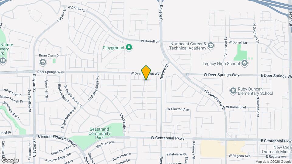 909 Old Creek Way Map and Location Details