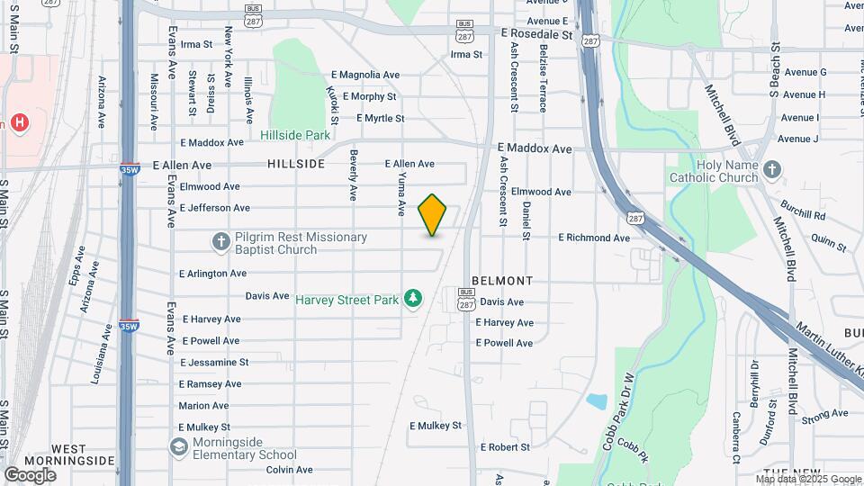 1431 E Baltimore Ave Map and Location Details