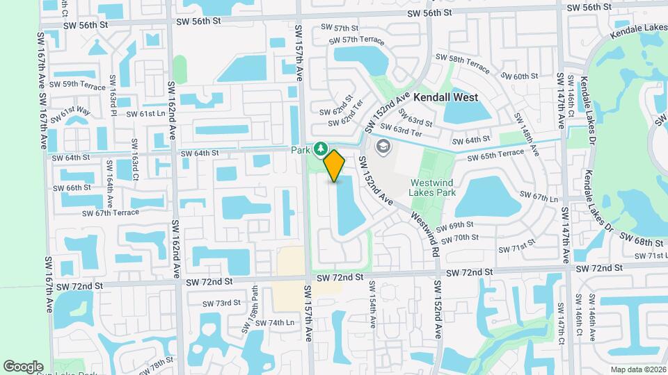 6731 SW 155th Ave Map and Location Details