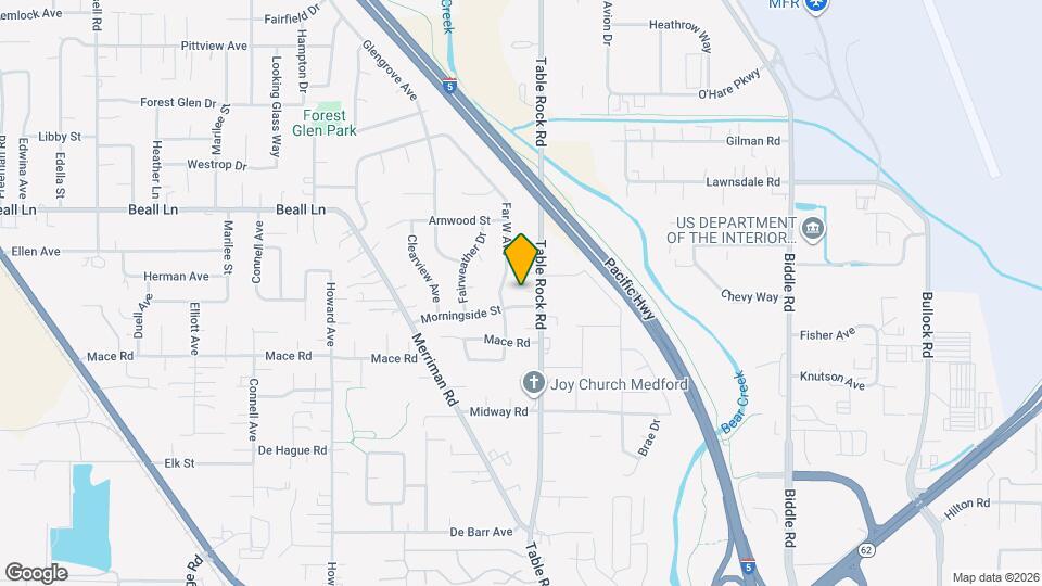 2991 Table Rock Rd Map and Location Details