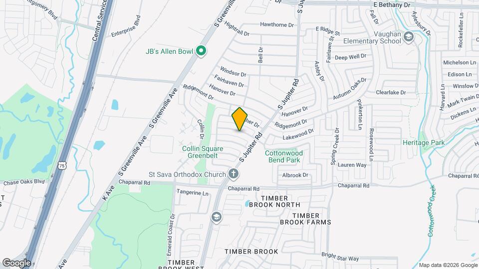 556 Freestone Dr Map and Location Details