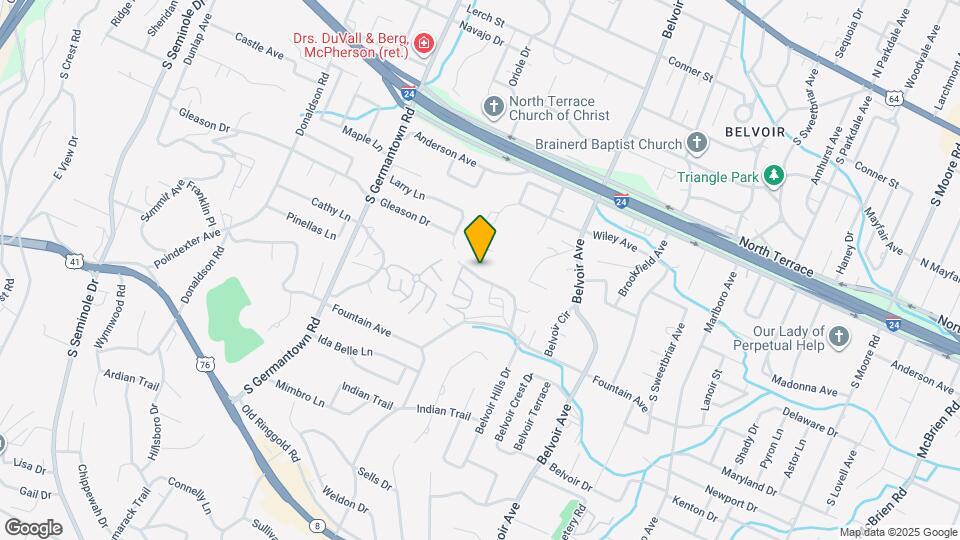 732 Marley Way Map and Location Details