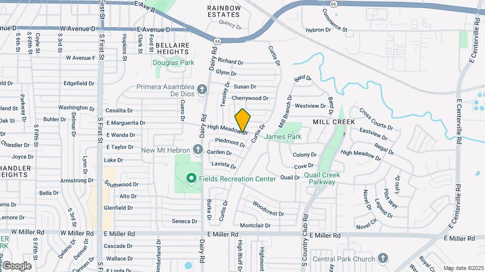 1114 High Meadow Dr Map and Location Details