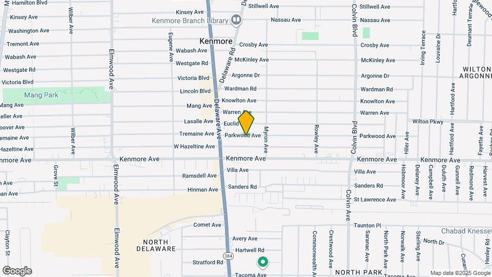55 Parkwood Ave Mapa y Detalles de la Ubicación