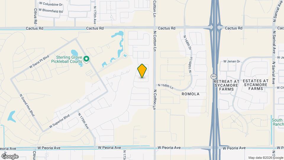 17184 W Rocklin St Map and Location Details