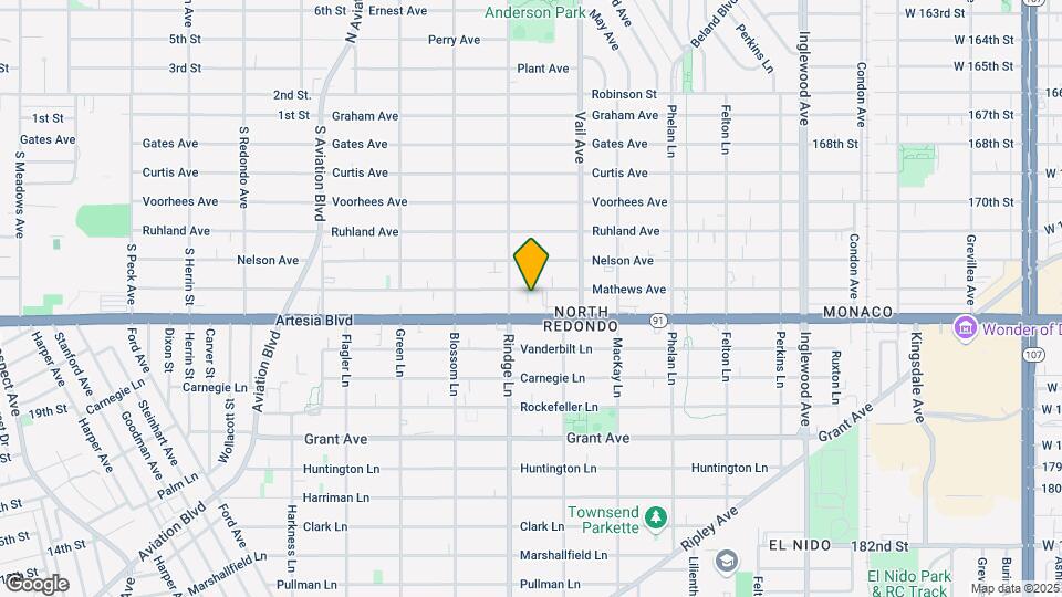 2208 Mathews Ave Map and Location Details
